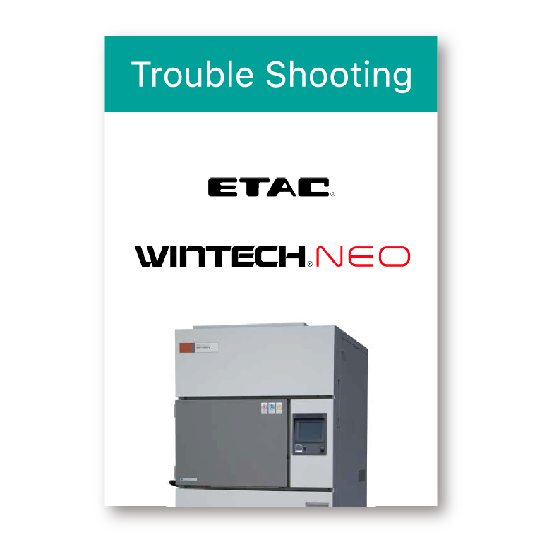 WINTECH NEO 低温室の温度が下がらない時